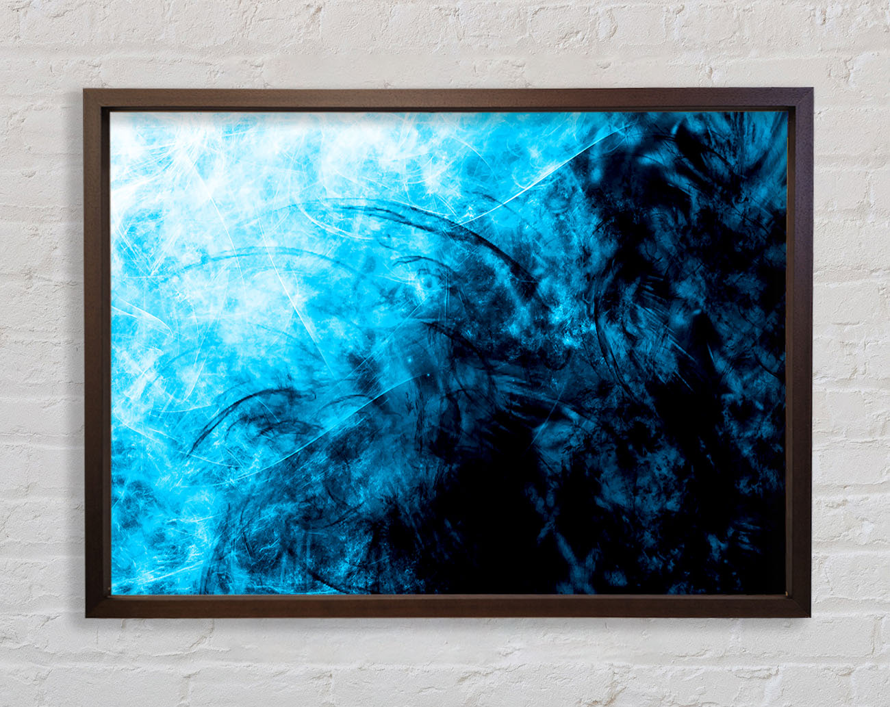 Blue Storm Framed Wall Art