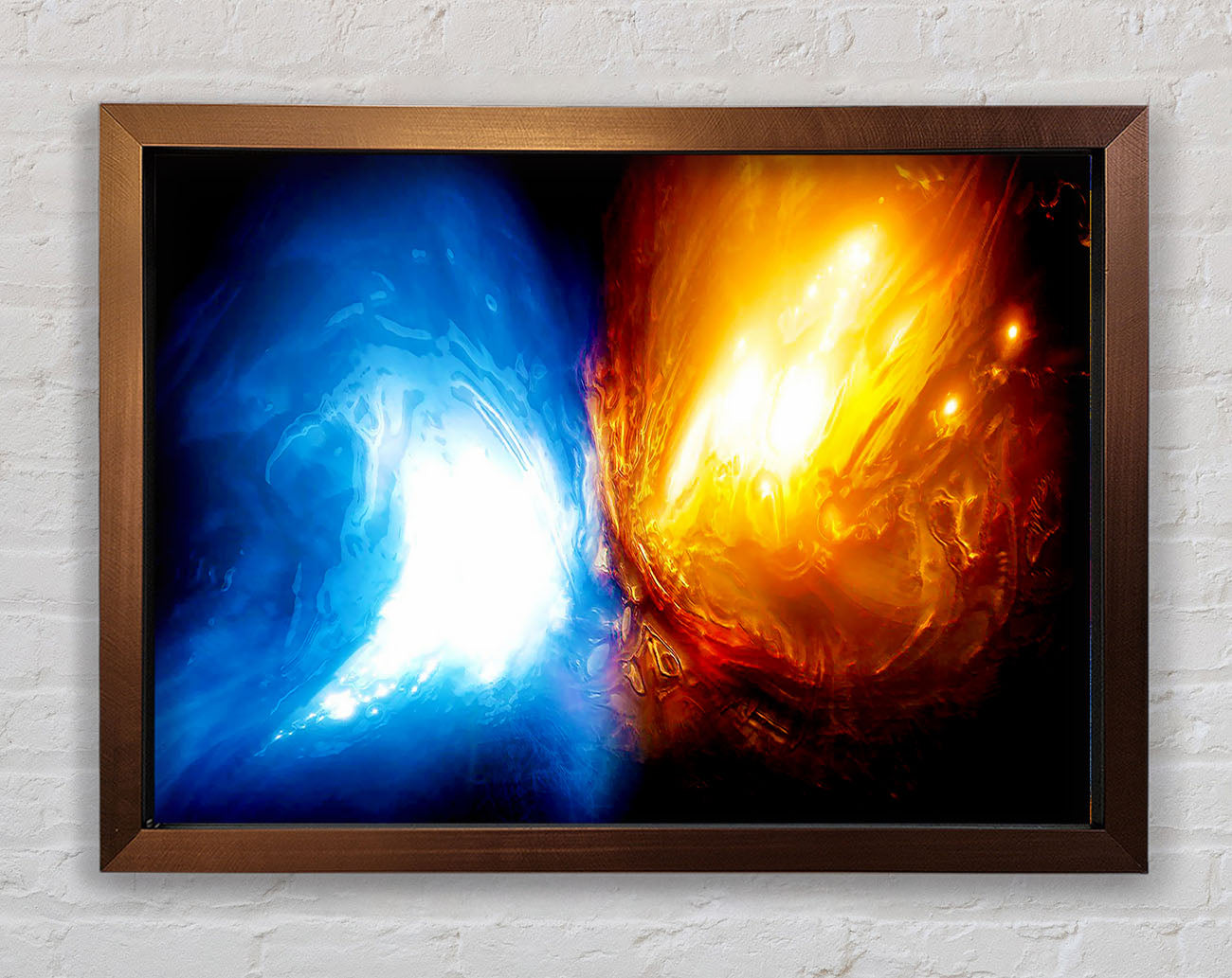 Collision Framed Wall Art