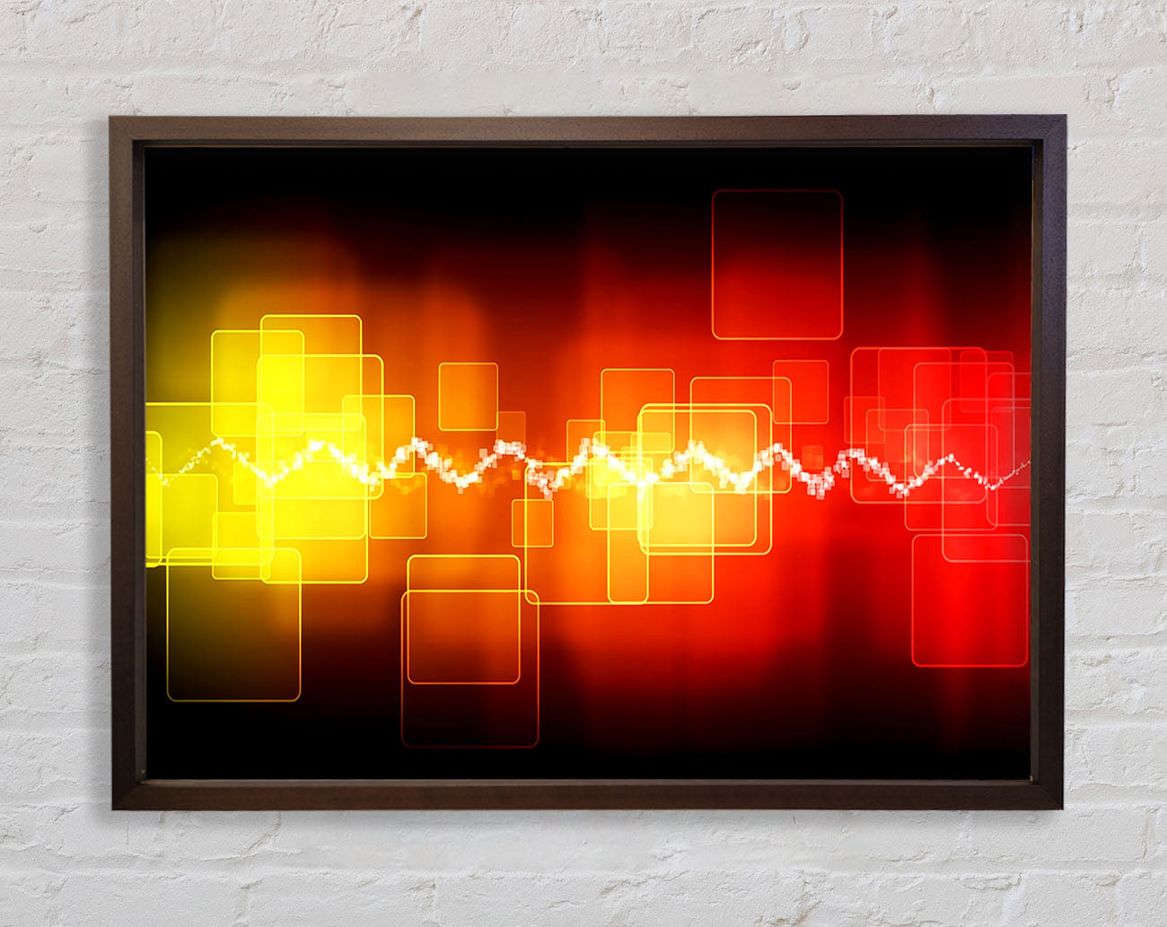 Colorful Squares 4 Framed Wall Art