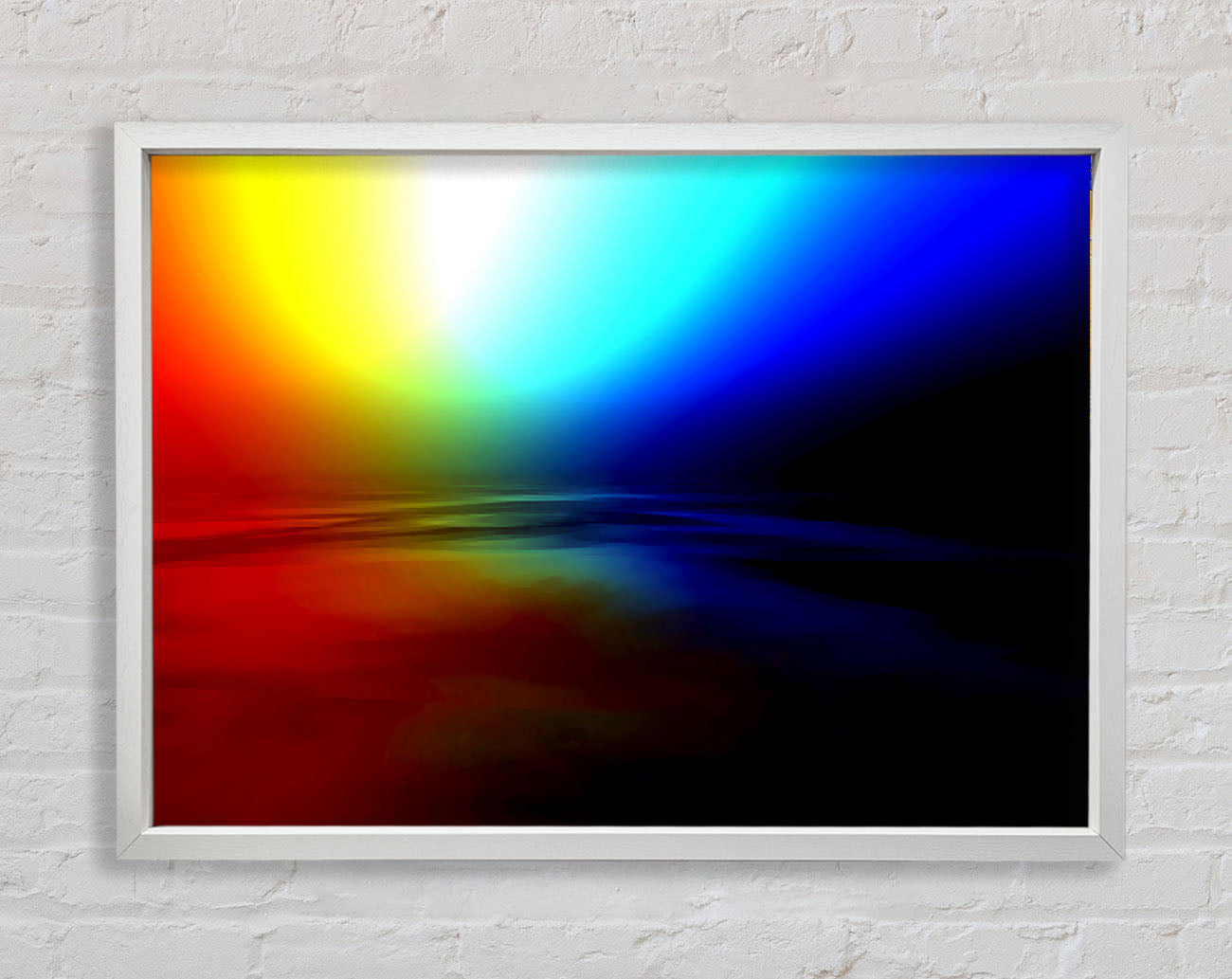 Colours Of The Rainbow Framed Wall Art