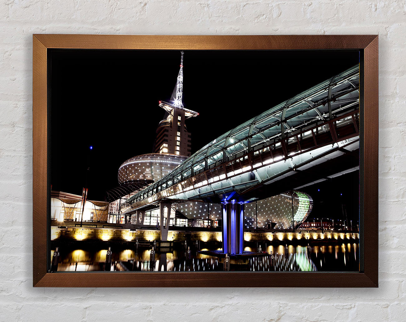 Architects Walkway Framed Wall Art