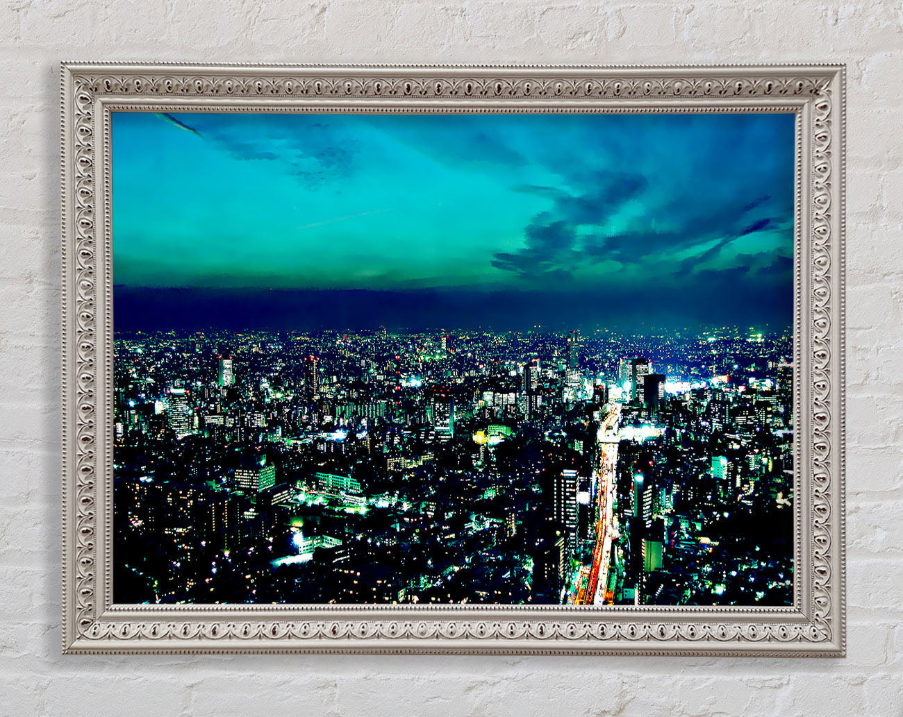 As Far As The Eye Can See Framed Wall Art