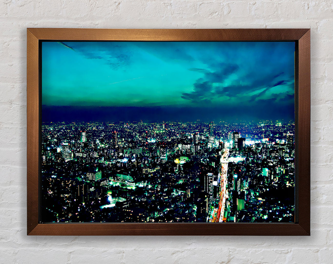 As Far As The Eye Can See Framed Wall Art