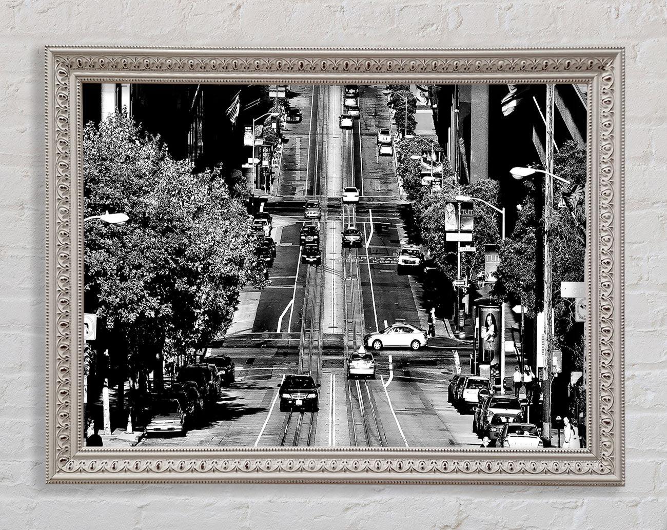 California Streets Framed Wall Art
