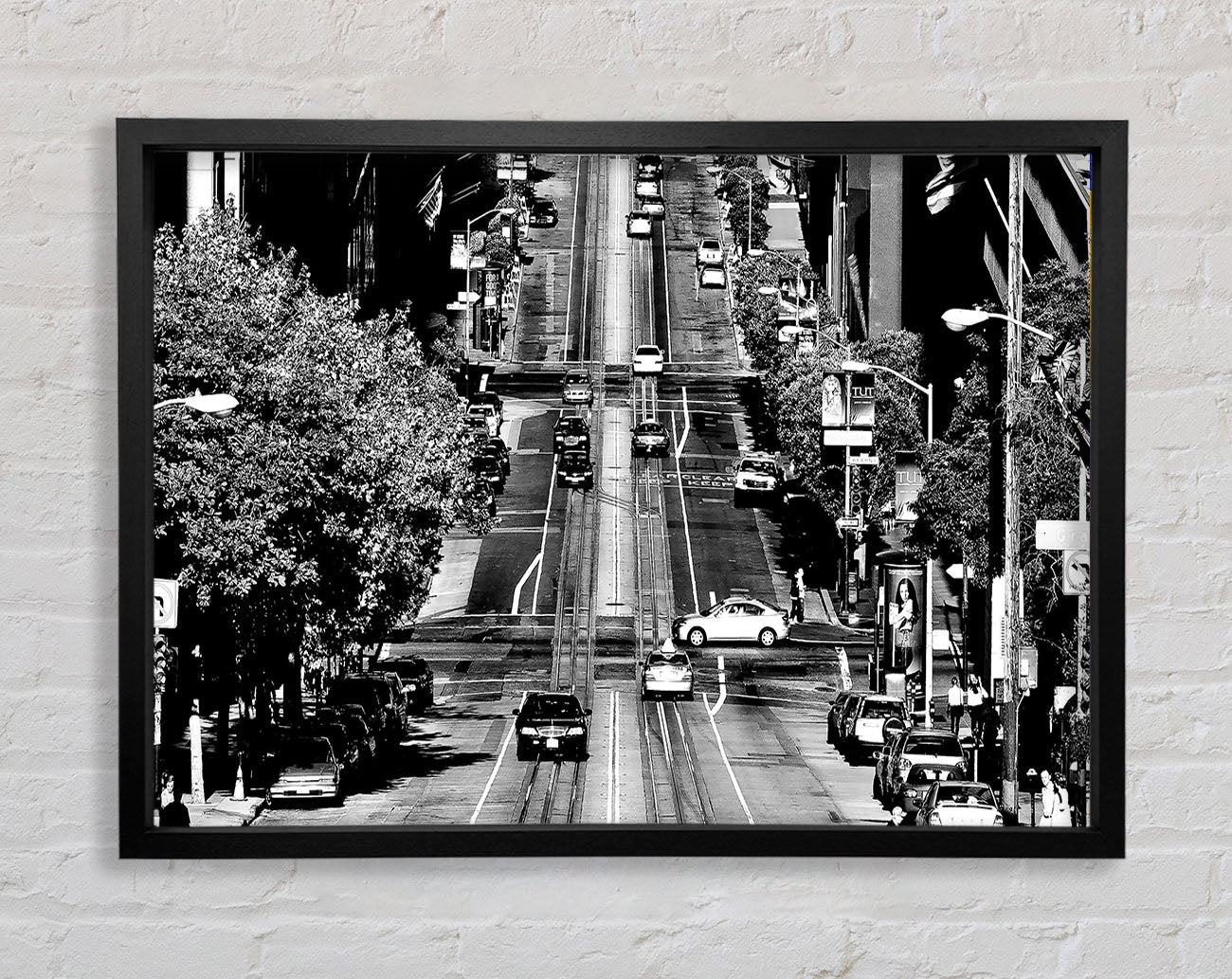 California Streets Framed Wall Art