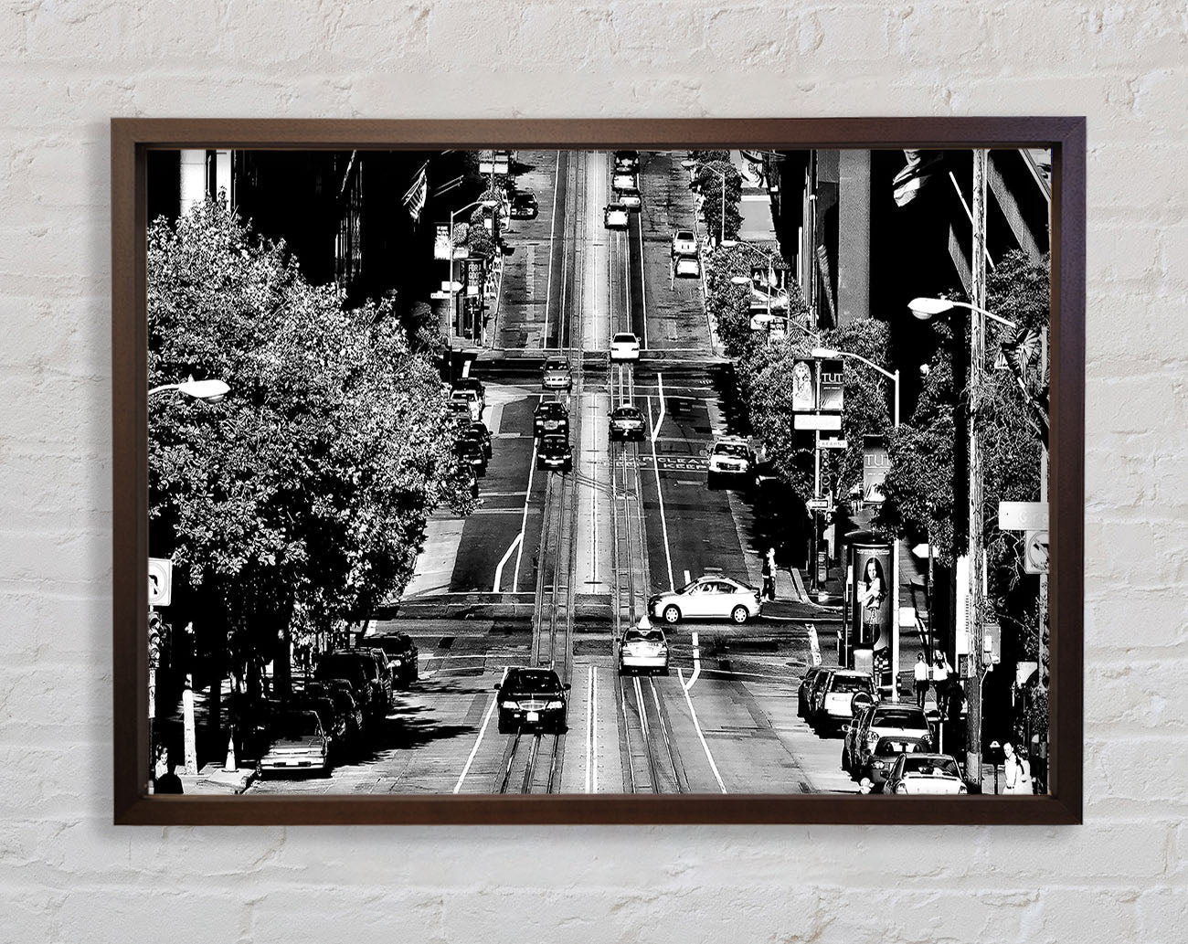 California Streets Framed Wall Art