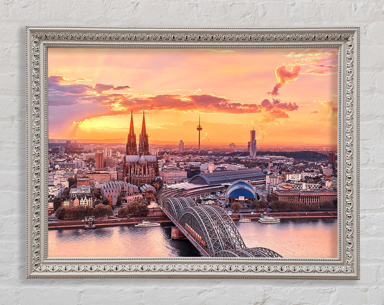 Cologne City Framed Wall Art