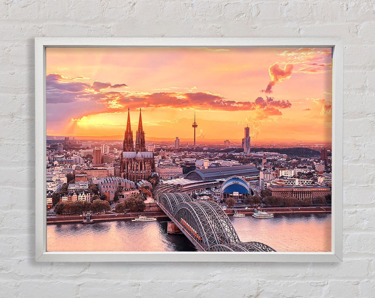 Cologne City Framed Wall Art
