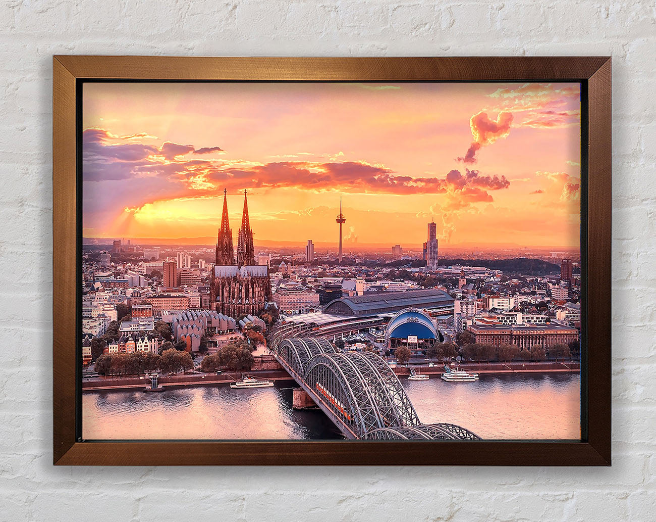 Cologne City Framed Wall Art