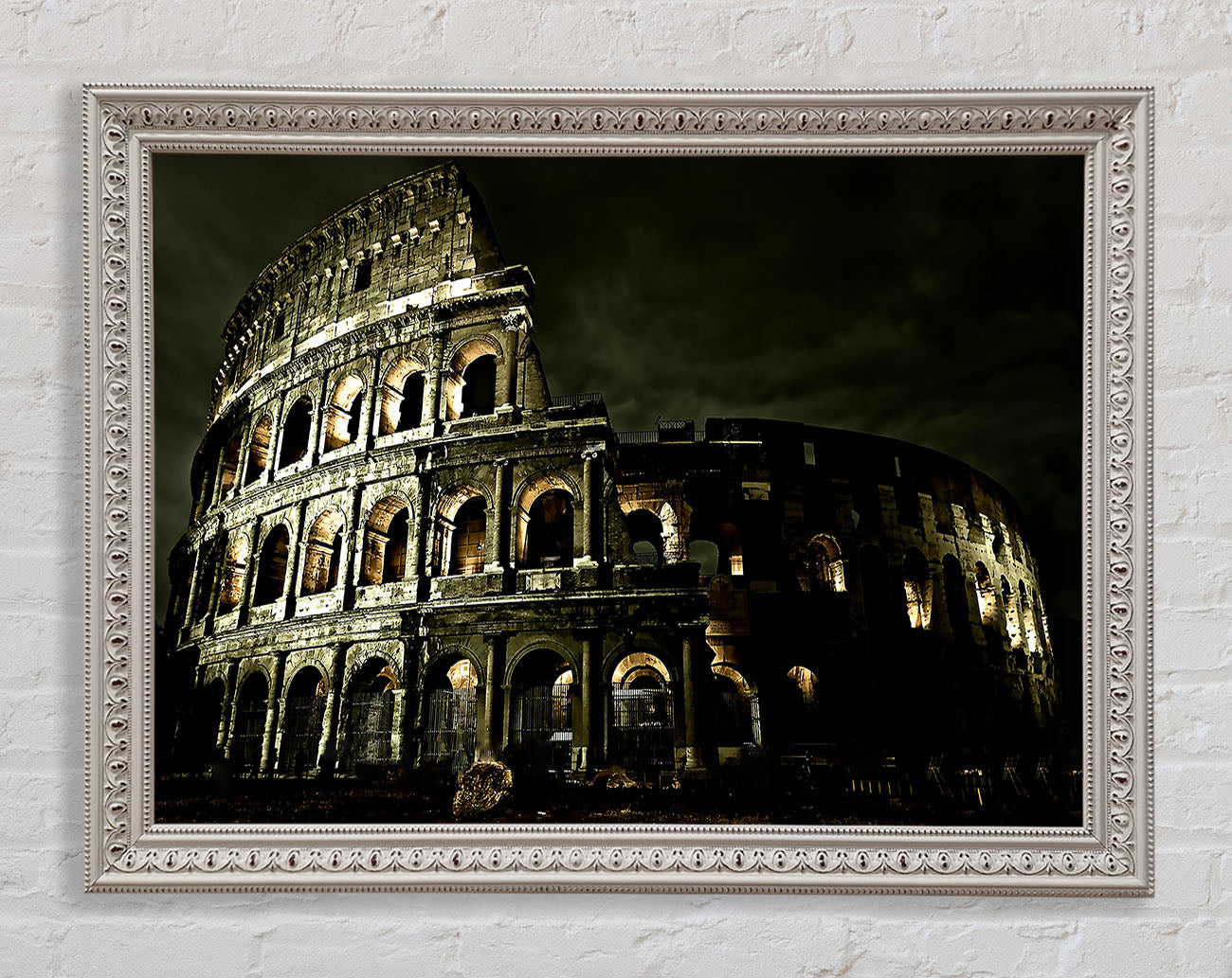 Colosseum Roman Architecture Framed Wall Art