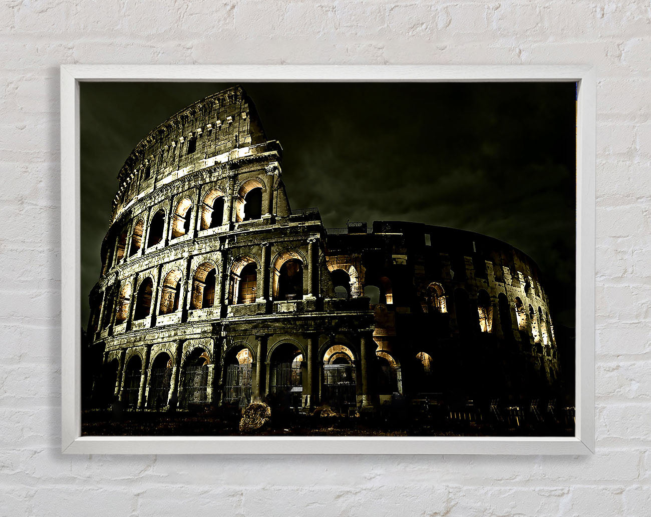 Colosseum Roman Architecture Framed Wall Art