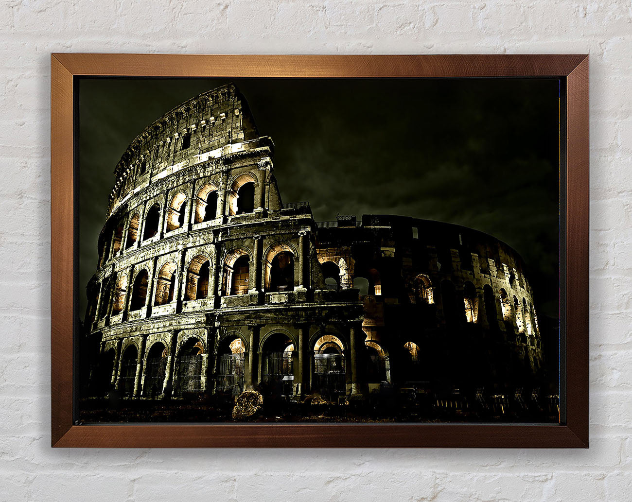 Colosseum Roman Architecture Framed Wall Art