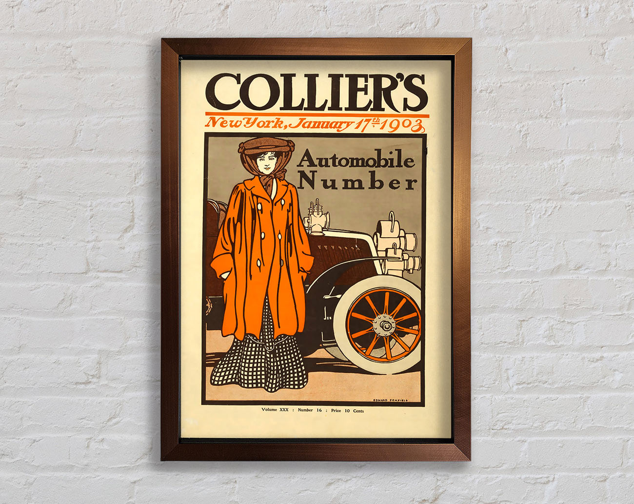 Colliers Framed Wall Art