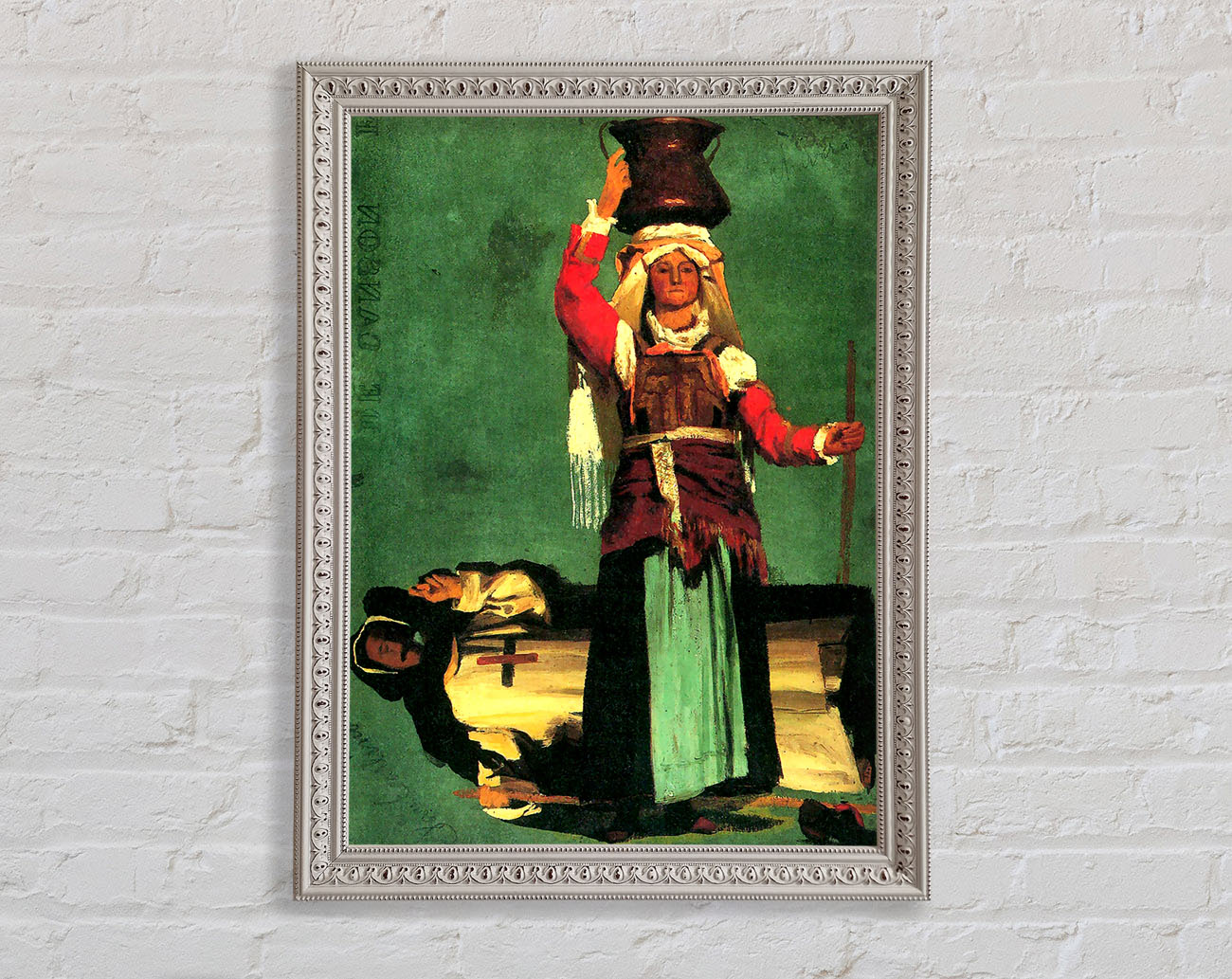 Bierstadt Italian Costume Studies Framed Wall Art