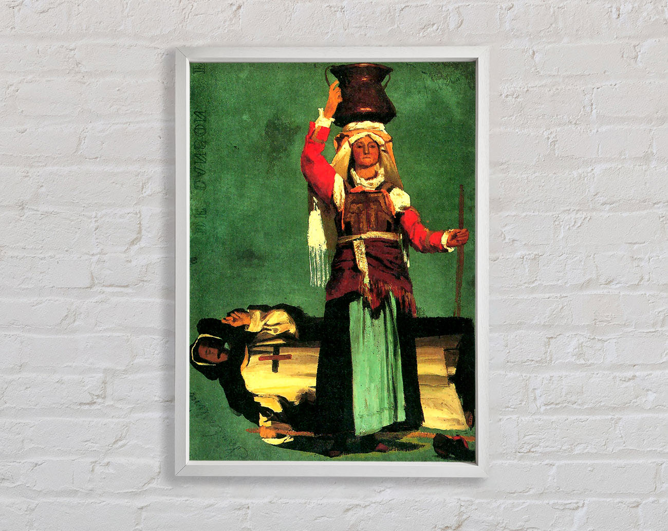 Bierstadt Italian Costume Studies Framed Wall Art