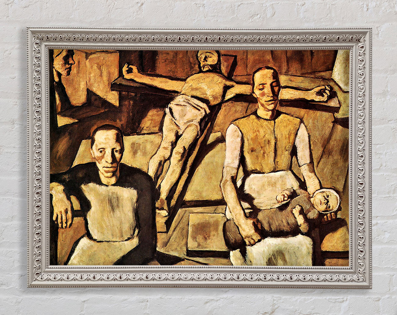 Albin Egger-Lienz Mother Framed Wall Art