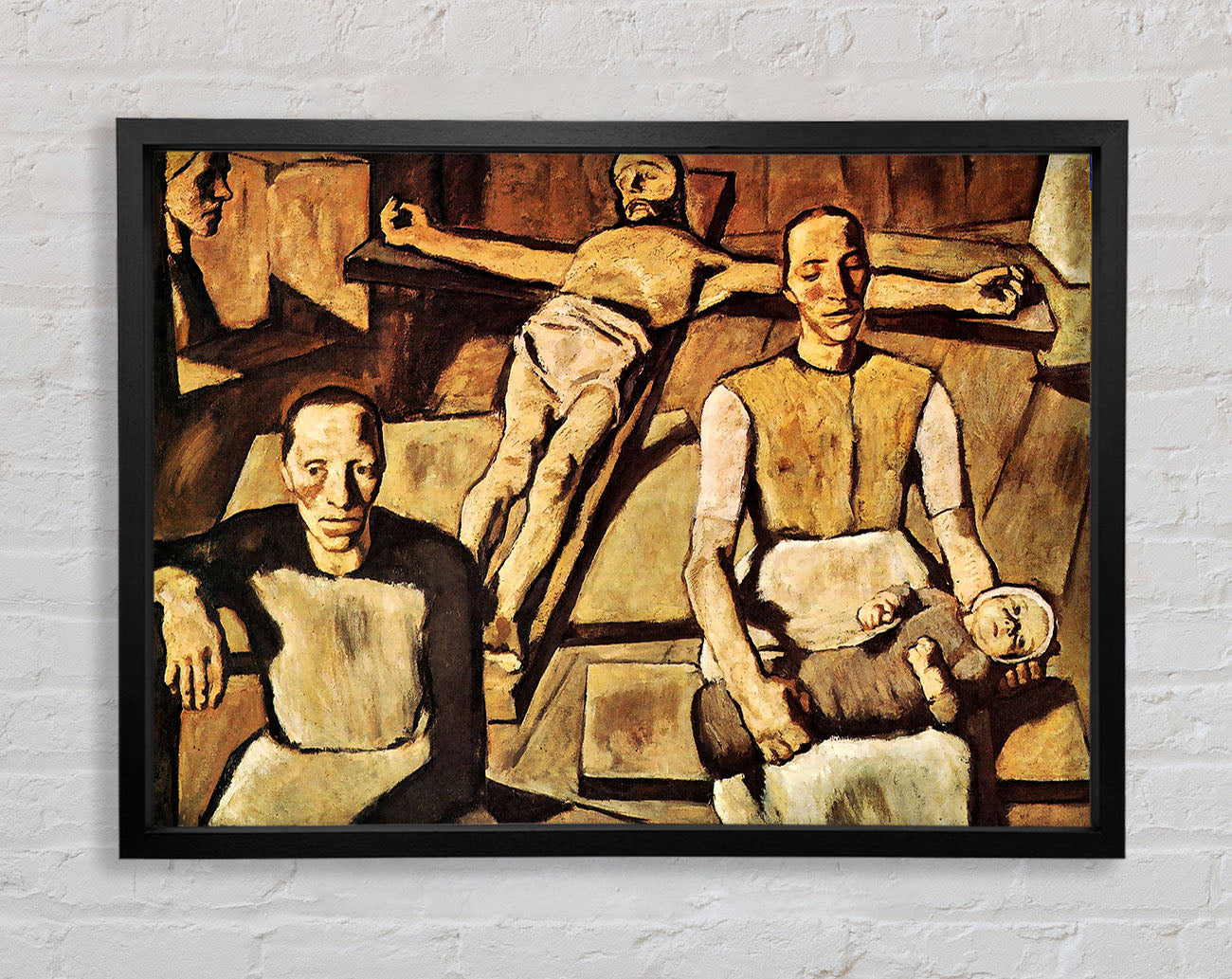 Albin Egger-Lienz Mother Framed Wall Art