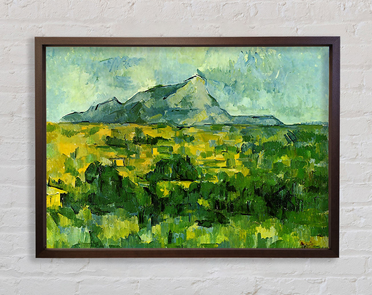 Cezanne Mount St Victiore Framed Wall Art