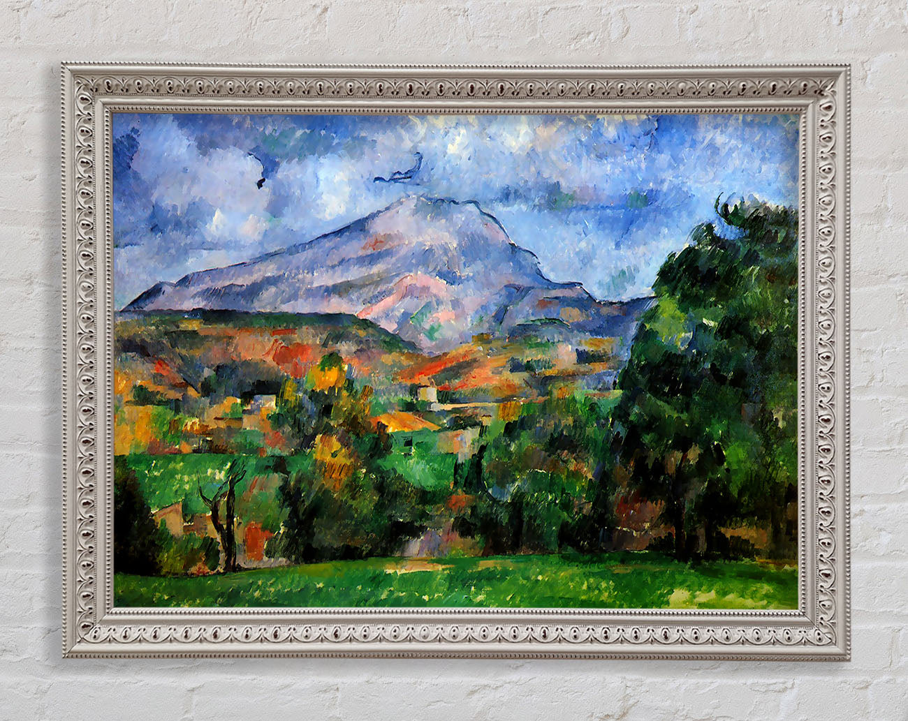 Cezanne Mount St Victoire Framed Wall Art