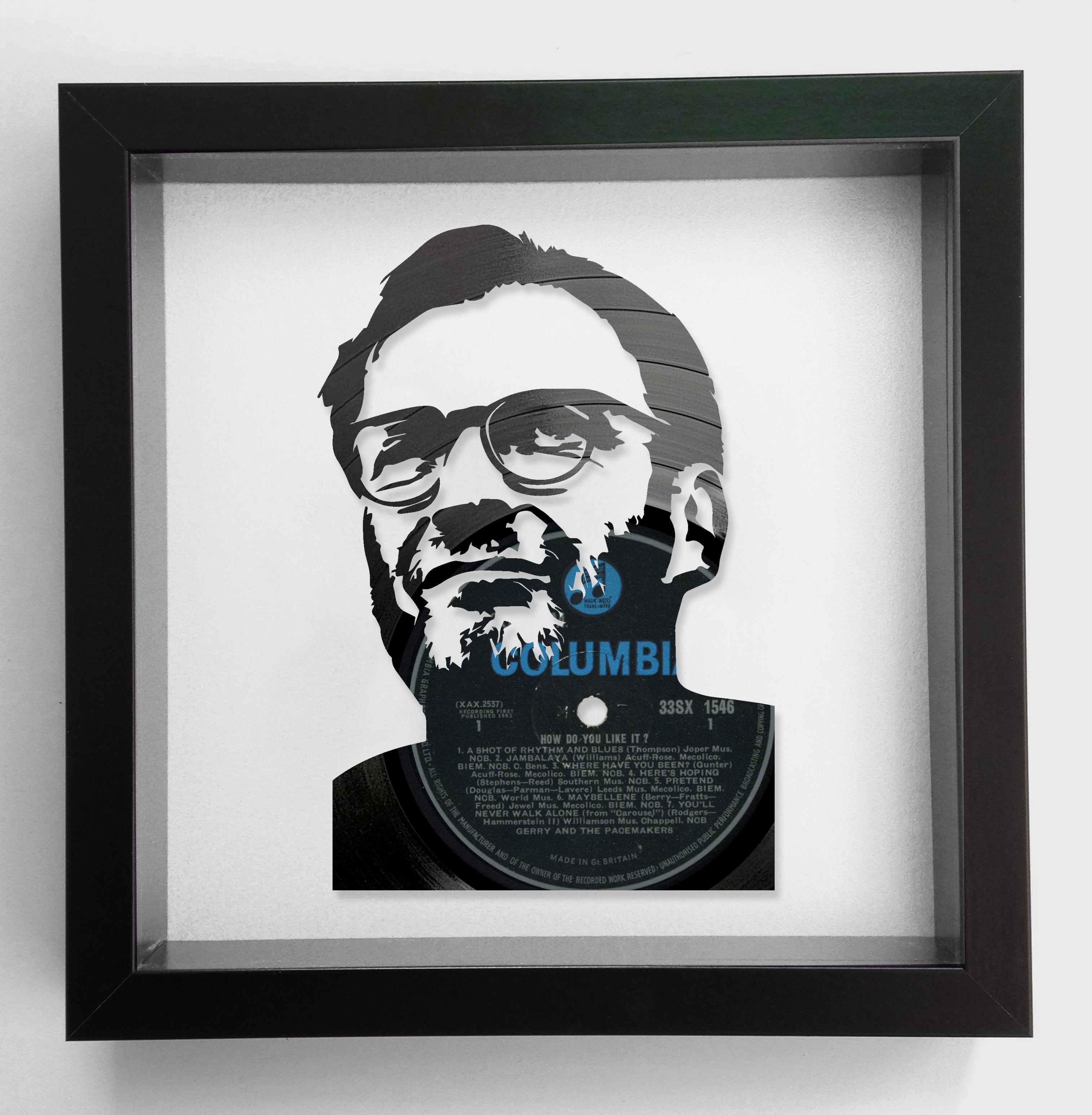 Jurgen Klopp - Liverpool - You'll Never Walk Alone Vinyl Record Art