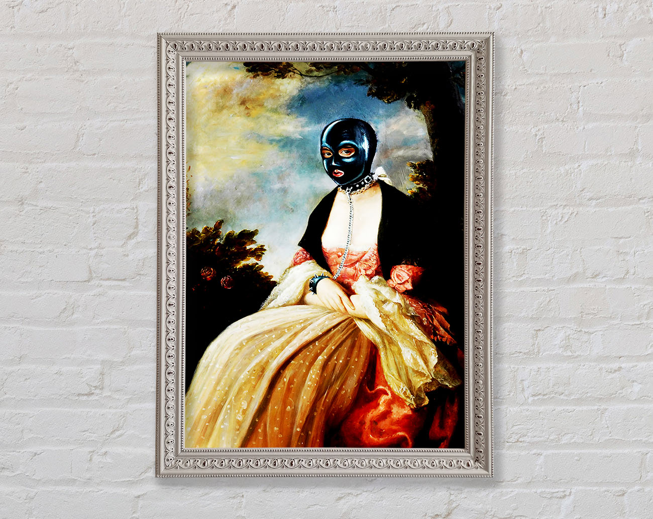 Classical Gimp Framed Wall Art