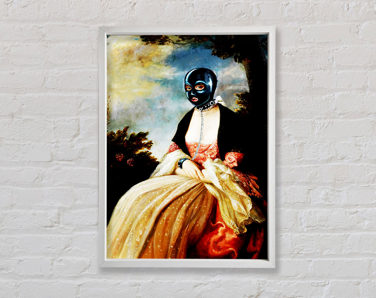 Classical Gimp Framed Wall Art