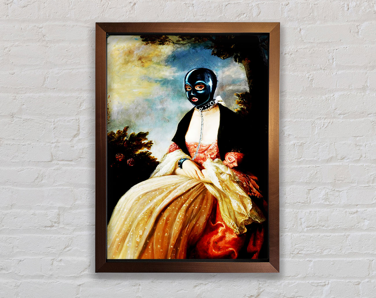 Classical Gimp Framed Wall Art