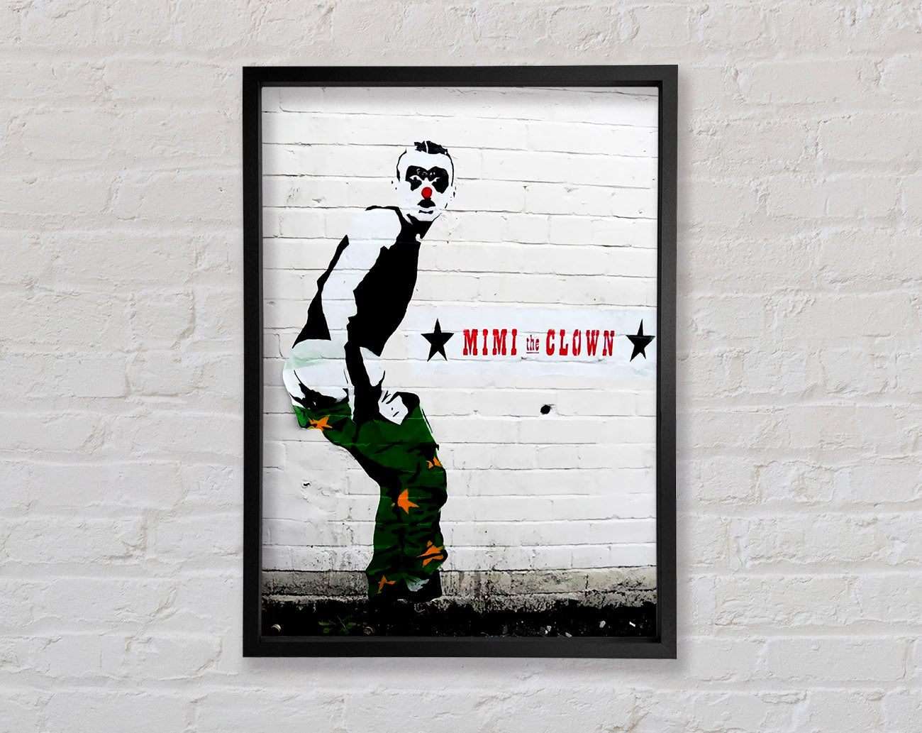 Clown Framed Wall Art