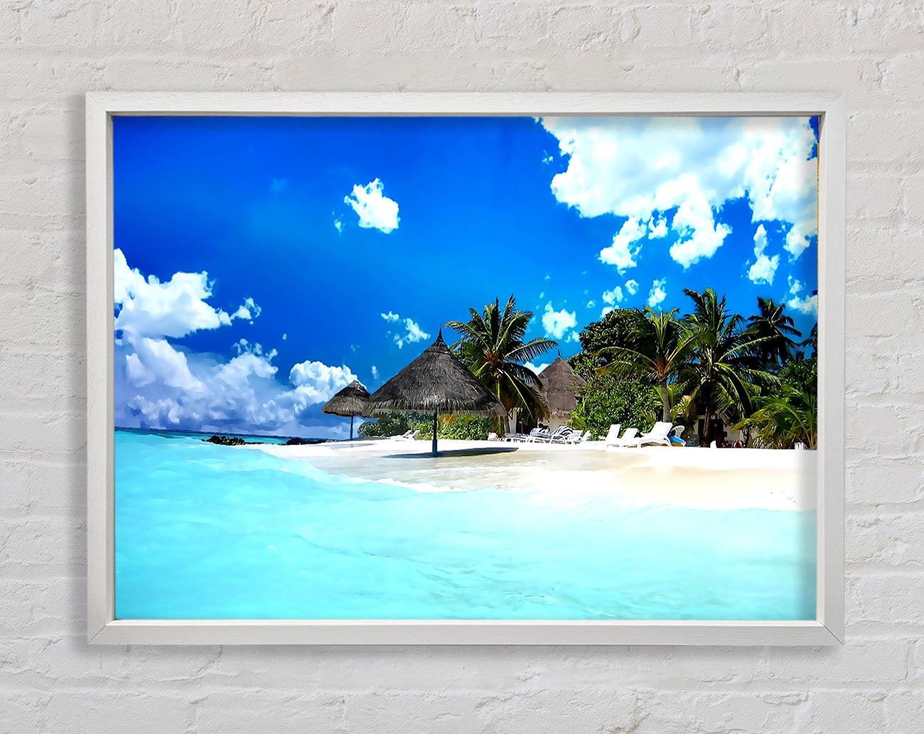 Beach Life Framed Wall Art