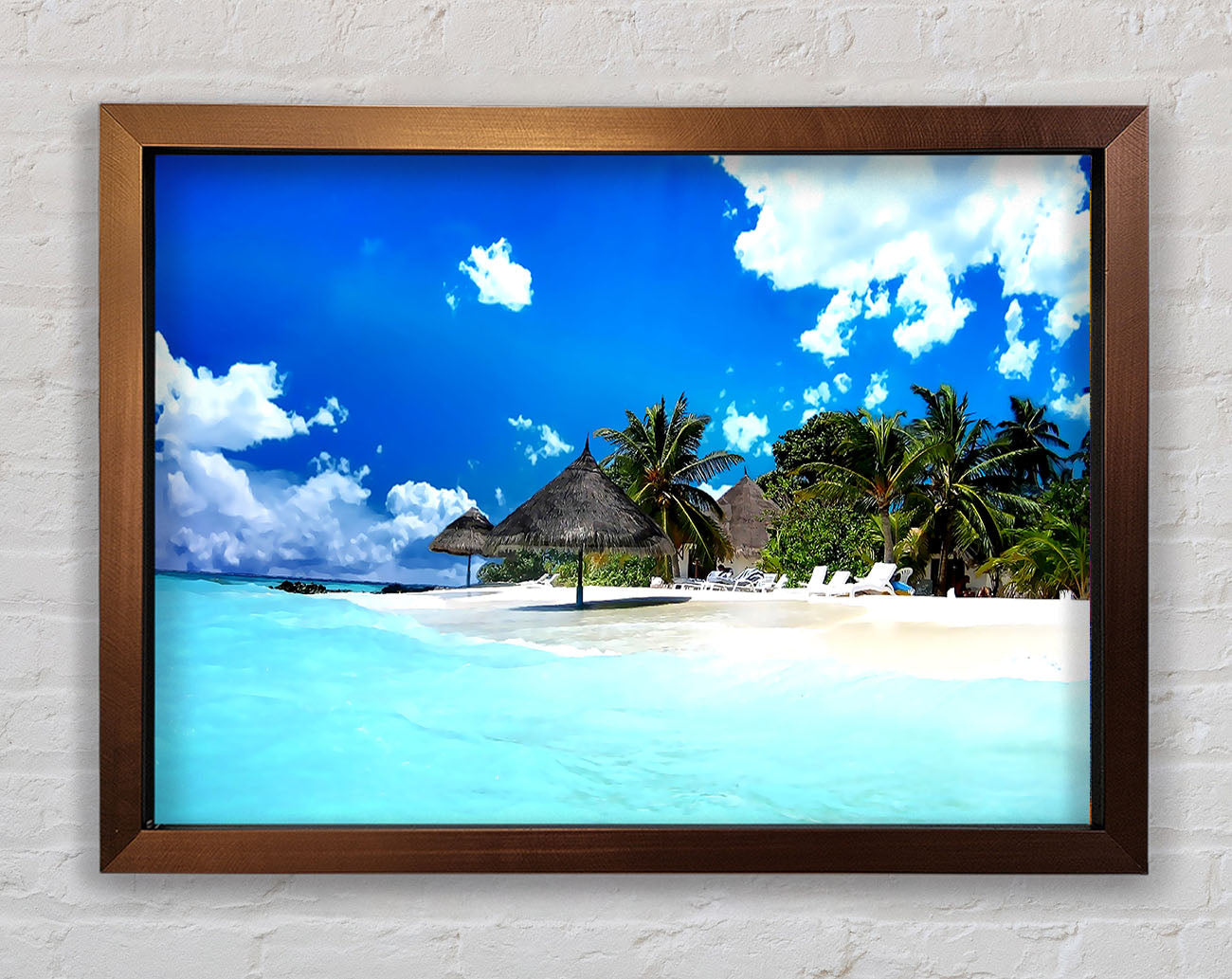 Beach Life Framed Wall Art