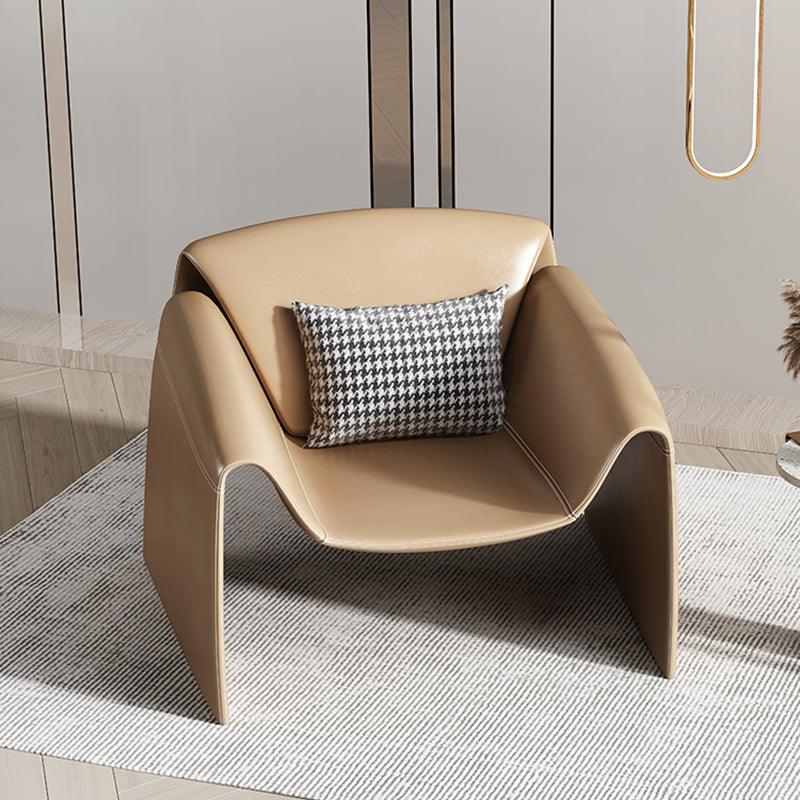 U Shape Armchair, Leather