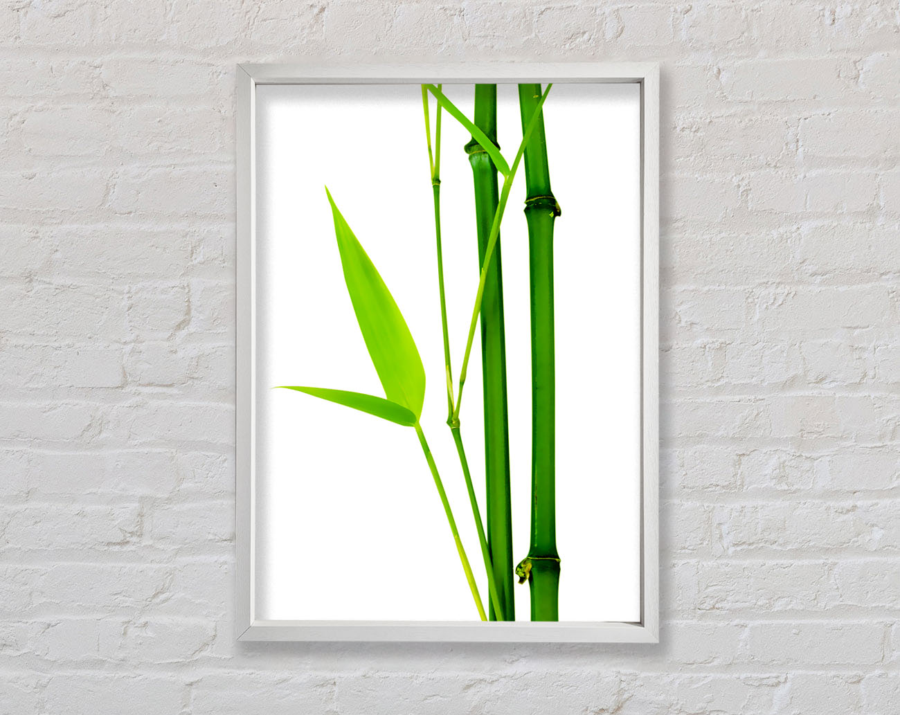 Bamboo Cane Framed Wall Art