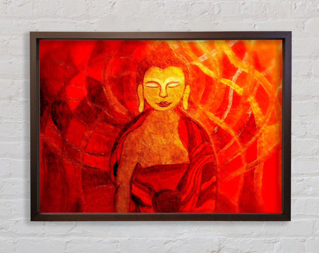 Buddha Beautiful Buddhism Framed Wall Art