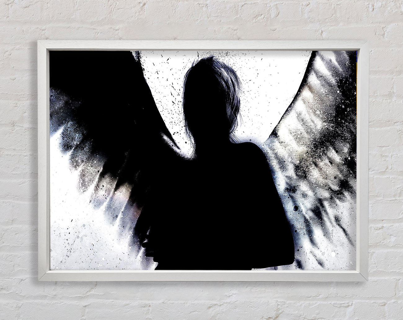 Angel Shadow Framed Wall Art