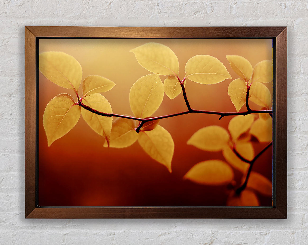 Branch Brown Framed Wall Art