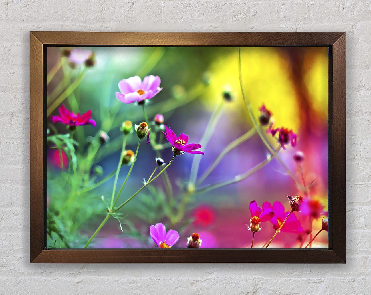 Amazing Wild Flowers Framed Wall Art