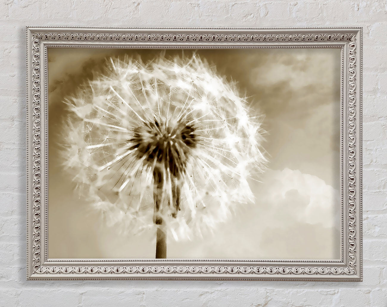 Chocolate Fairy Flower Framed Wall Art