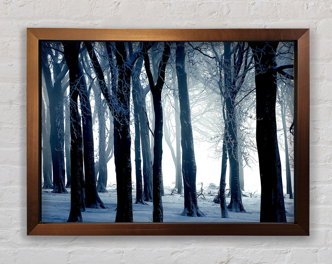 Cold Day Framed Wall Art