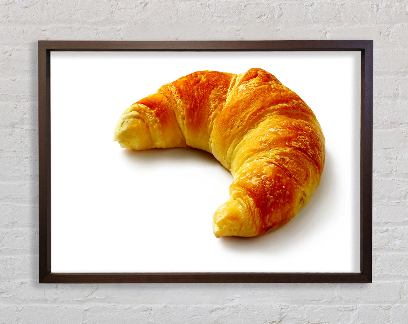 Croissant Delight Framed Wall Art