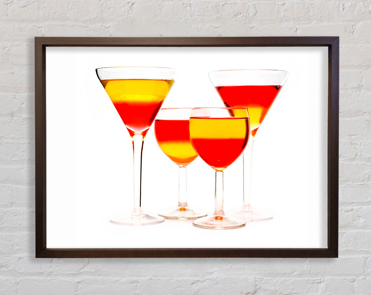 Anyone For Mixed Cocktails Framed Wall Art
