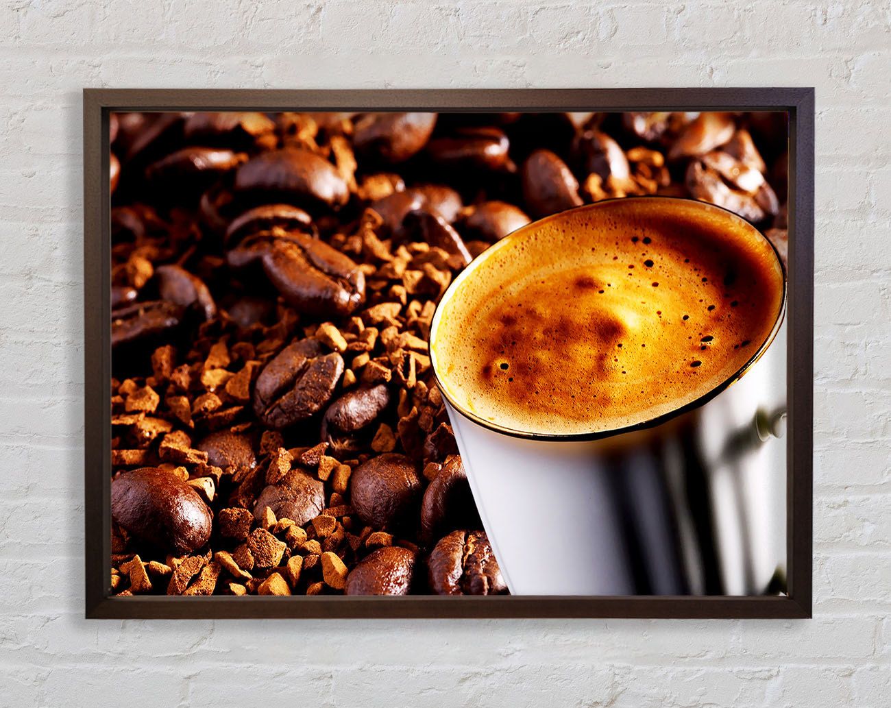 Coffee Bean Madness Framed Wall Art