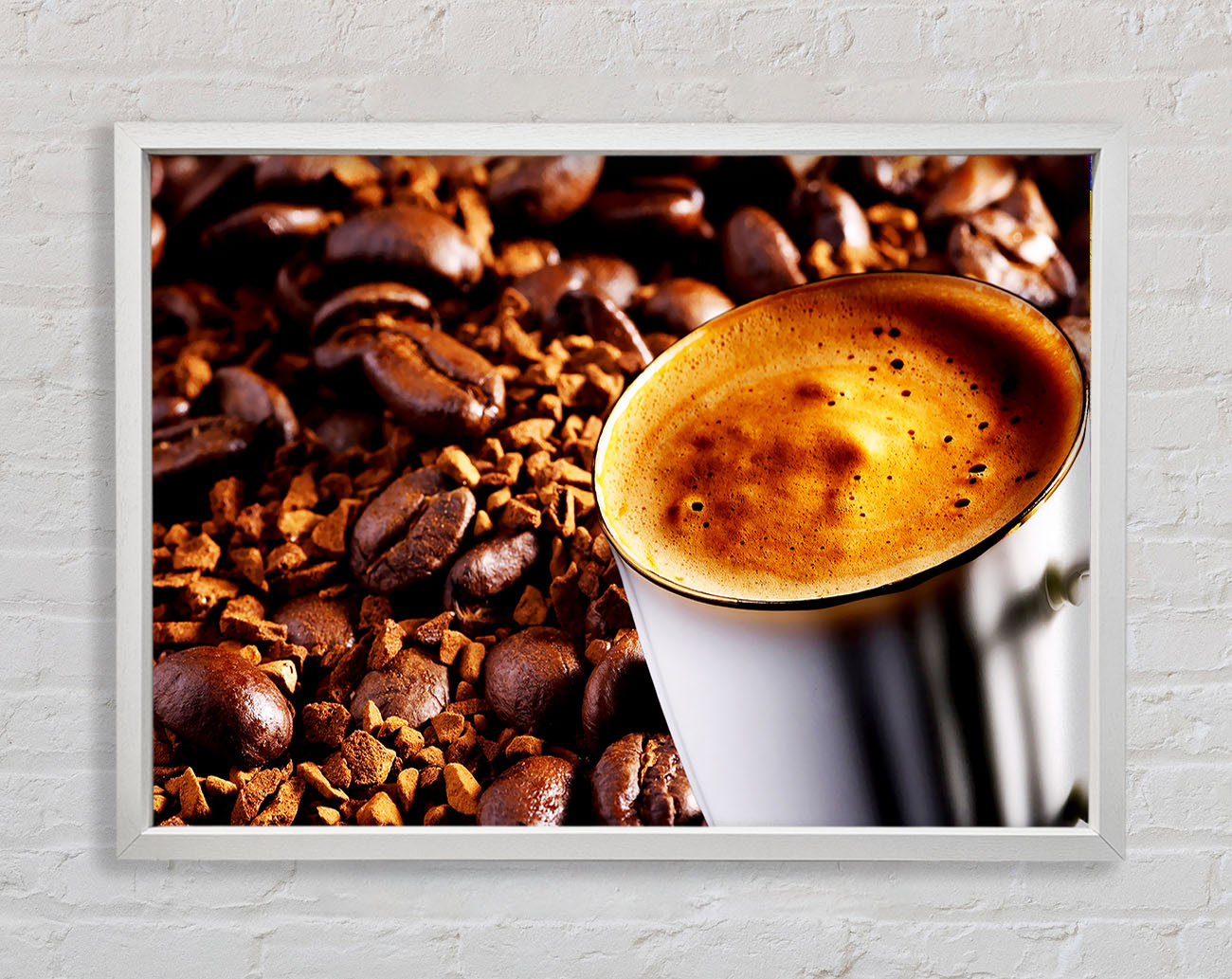 Coffee Bean Madness Framed Wall Art