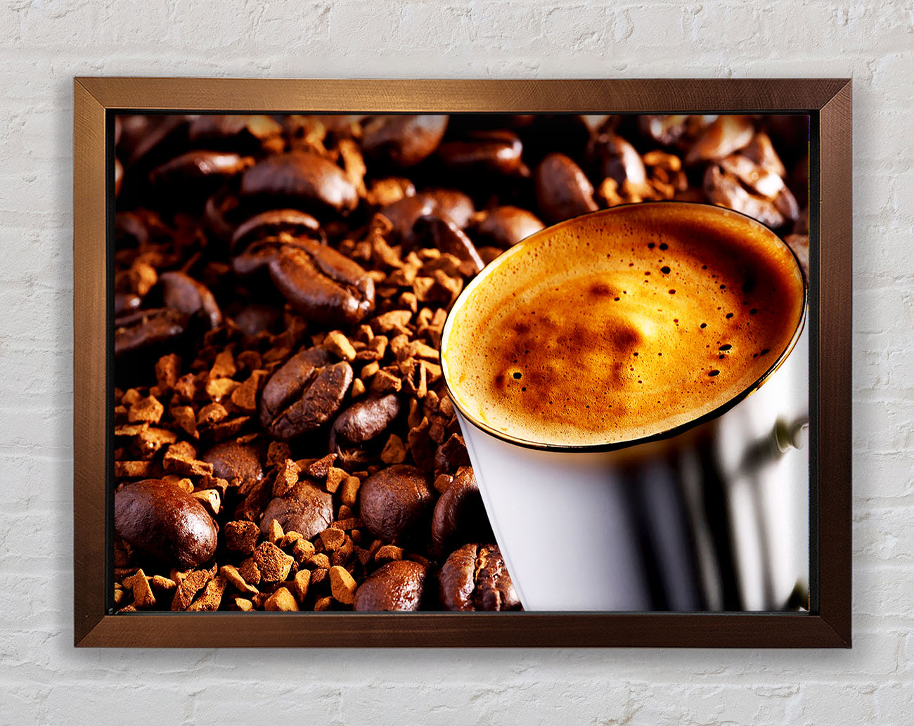 Coffee Bean Madness Framed Wall Art