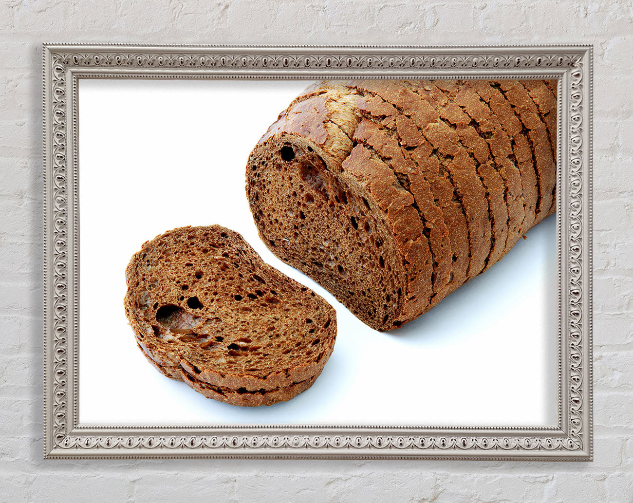 Brown Bread Framed Wall Art