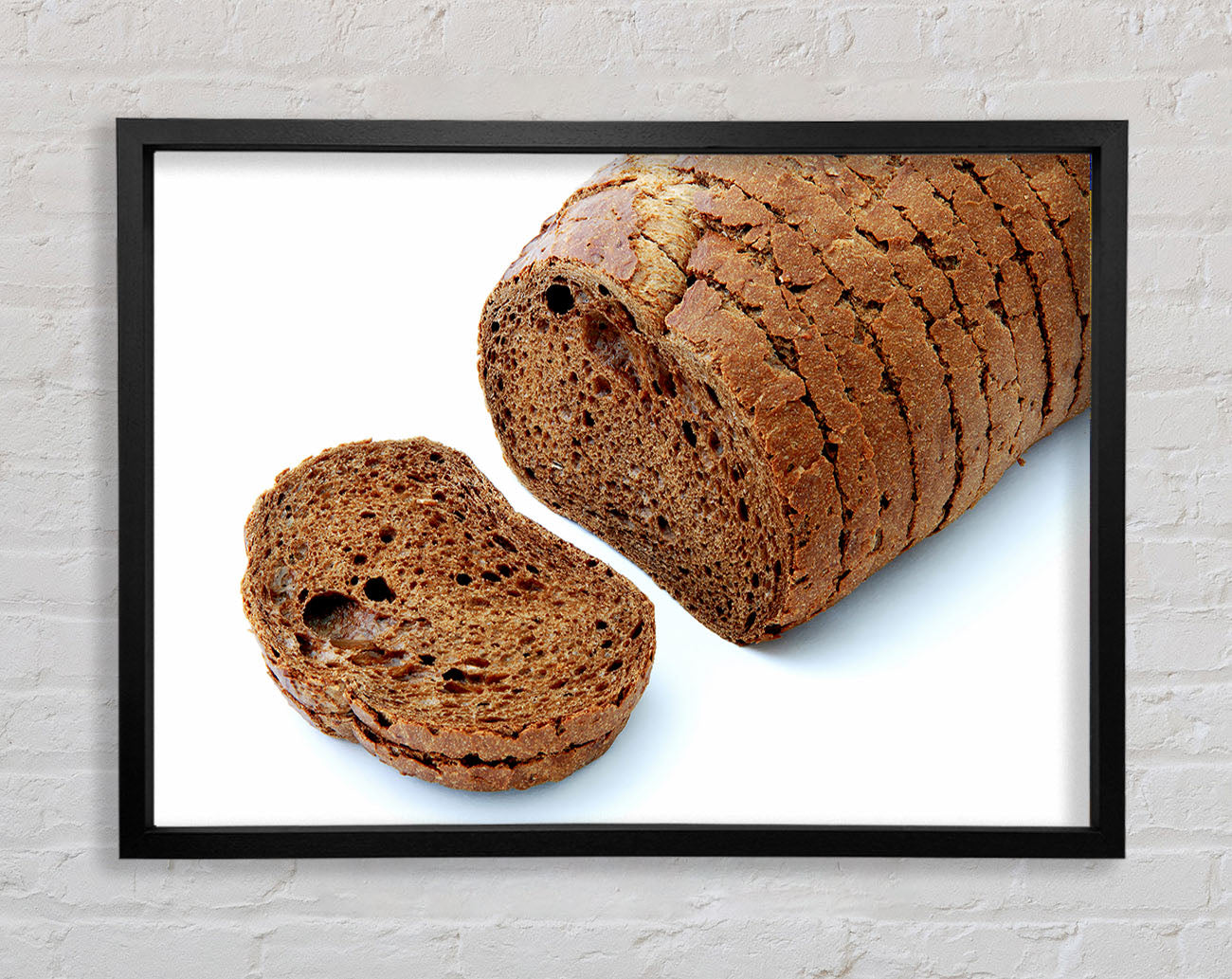 Brown Bread Framed Wall Art