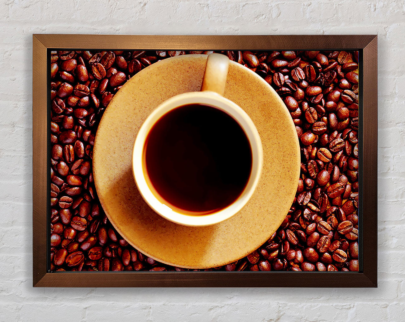 Coffee Bean Galour Framed Wall Art