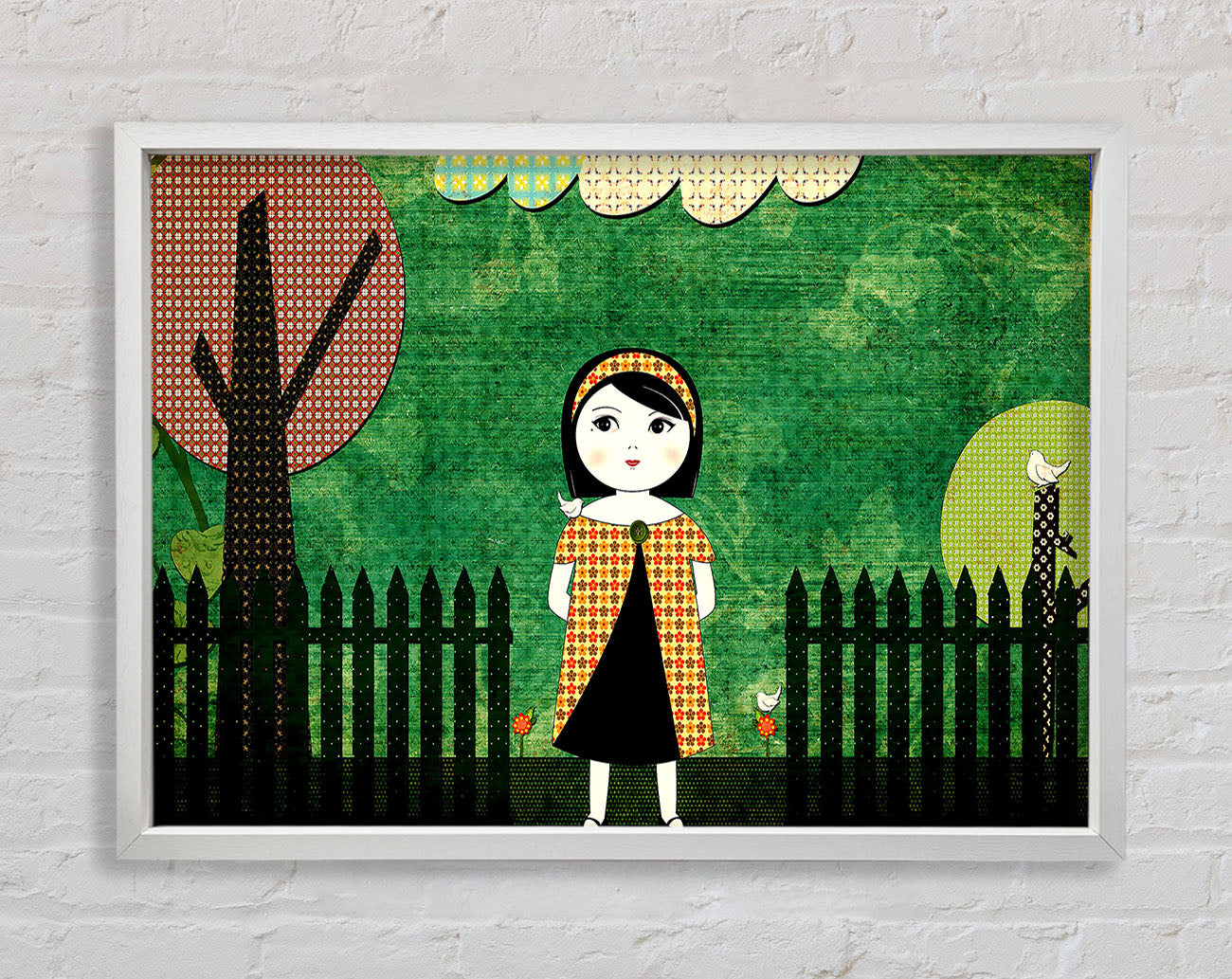 Afternoon Stroll Framed Wall Art