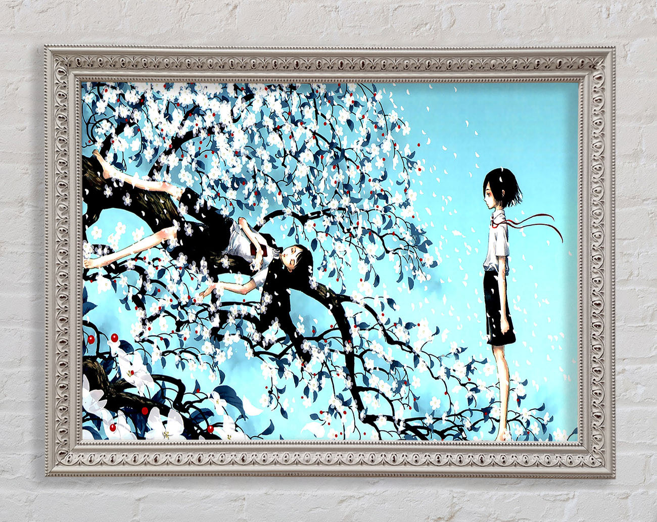 Blowing Wind Framed Wall Art
