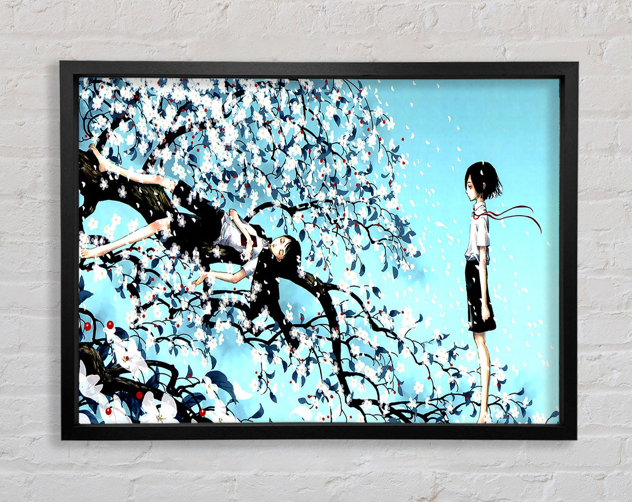 Blowing Wind Framed Wall Art