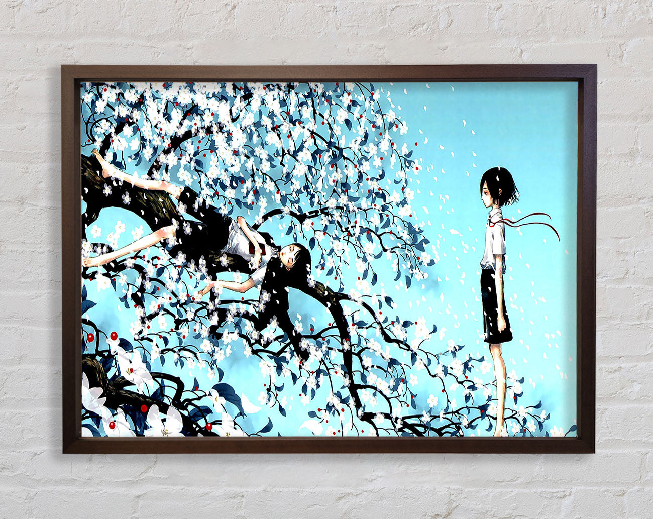 Blowing Wind Framed Wall Art